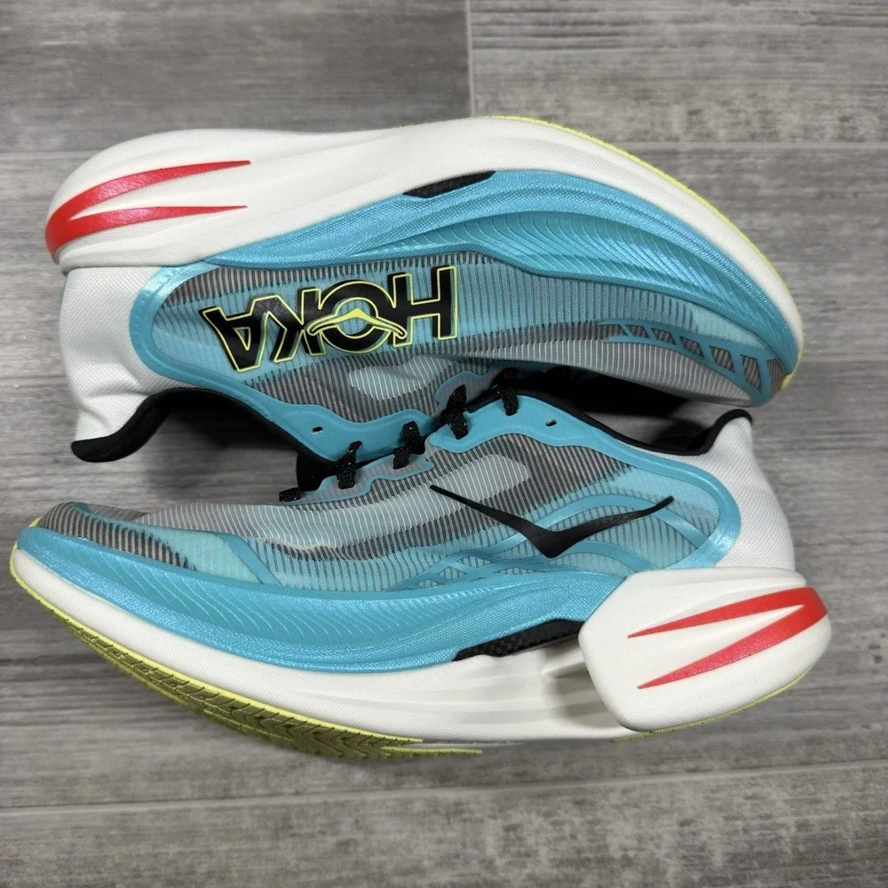 Hoka One One Cielo X1 2.0 1162053 FLCK M 10.5/W 11.5 Blue Running Shoes Sneaker